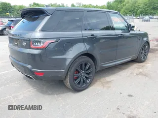 2022 Land Rover Range Rover Sport HST with VIN SALWS2RUXNA205731, listed as a IAAI auction lot 42613333 with 32,845 mi miles and . Bid and sale history available at DreamBid. Image 4.