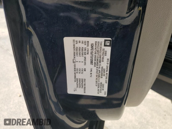 2007 Chevrolet Tahoe LS with VIN 1GNFC13J77J129067, listed as a Copart auction lot 42613505 with 293,775 mi miles and Salvage title. Bid and sale history available at DreamBid. Image 14.