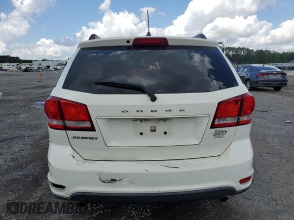 2012 Dodge Journey SXT with VIN 3C4PDCBG5CT135724, listed as a Copart auction lot 56938415 with 180,548 mi miles and Salvage title. Bid and sale history available at DreamBid. Image 6.