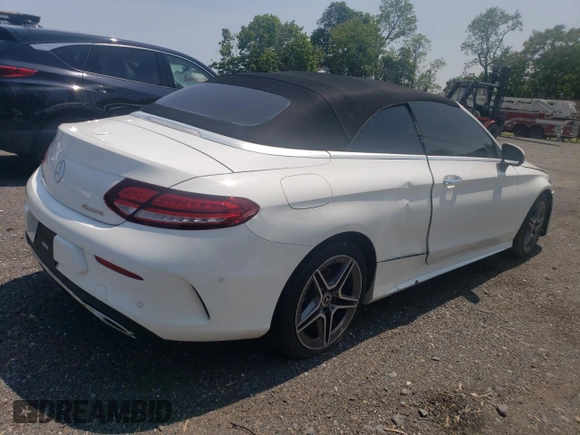 2023 Mercedes-Benz C 300 z VIN W1KWK8EB1PG116635, wystawiony jako Copart lot #59712395 z przebiegiem 13 359 mil mil oraz Szkoda całkowita • Salvage title. Historia ofert i sprzedaży dostępna na DreamBid. Obrazek 3.