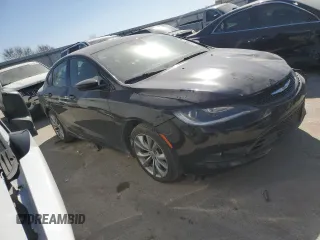 2016 Chrysler 200 S with VIN 1C3CCCBG8GN184010, listed as a Copart auction lot 48506675 with 97,408 mi miles and Salvage Title. Bid and sale history available at carsss.com. Image 4.