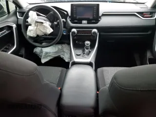 2021 Toyota RAV4 Hybrid XLE with VIN 2T3RWRFV7MW114611, listed as a Copart auction lot 48426295 with 76,436 mi miles and Salvage Title. Bid and sale history available at carsss.com. Image 8.