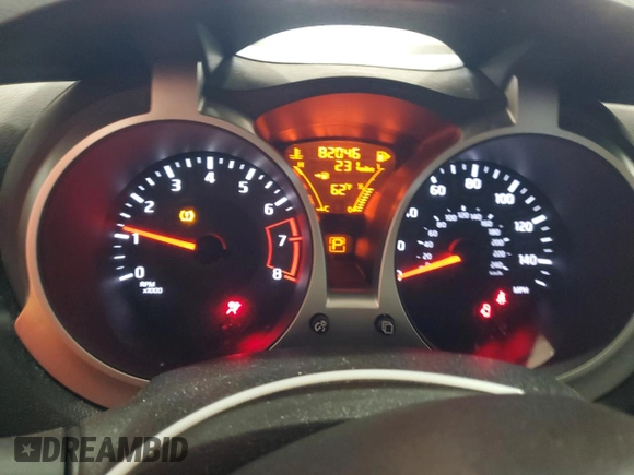2015 Nissan Juke SL z VIN JN8AF5MR7FT500886, wystawiony jako Copart lot #80043524 z przebiegiem 82 046 mil mil oraz Szkoda całkowita • Salvage title. Historia ofert i sprzedaży dostępna na DreamBid. Obrazek 9.