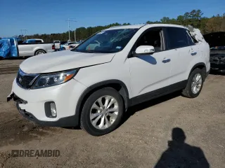 2015 Kia Sorento EX with VIN 5XYKU4A79FG652165, listed as a Copart auction lot 86914004 with 60,239 mi miles and Salvage Title. Bid and sale history available at carsss.com. Image 1.