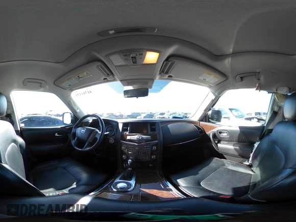 2018 Nissan Armada Platinum with VIN JN8AY2NF8J9331724, listed as a IAAI auction lot 41761151 with 64,975 mi miles. Bid and sale history available at carsss.com. Image 18.