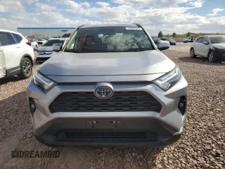 2024 Toyota RAV4 Hybrid XLE Premium with VIN JTMB6RFV7RJ044969, listed as a Copart auction lot 48365255 with 16,176 mi miles and Salvage title. Bid and sale history available at DreamBid. Image 5.