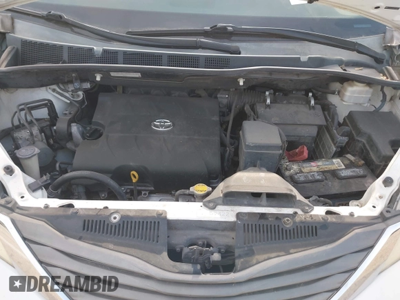 2011 Toyota Sienna XLE AAS with VIN 5TDYK3DC8BS108689, listed as a IAAI auction lot 42308965 with 179,524 mi miles and . Bid and sale history available at DreamBid. Image 10.