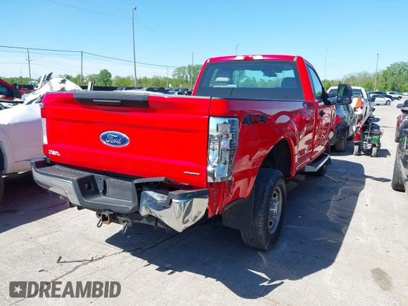 2017 Ford F-250 XLT with VIN 1FTBF2B66HED16070, listed as a IAAI auction lot 42259695 with 105,066 mi miles and . Bid and sale history available at DreamBid. Image 4.