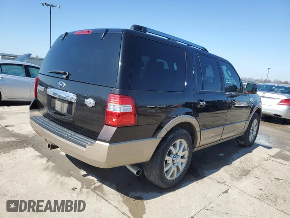 2014 Ford Expedition XLT z VIN 1FMJU1H55EEF22921, wystawiony jako Copart lot #45419885 z przebiegiem 148 100 mil mil oraz Szkoda całkowita • Salvage title. Historia ofert i sprzedaży dostępna na DreamBid. Obrazek 3.