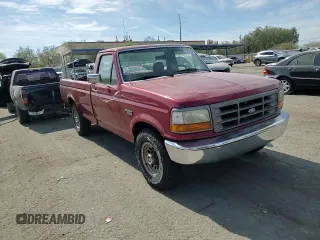 1994 Ford F-250 with VIN 1FTEF25Y9RLA77489, listed as a Copart auction lot 75761834 with 318,068 mi miles and Salvage Title. Bid and sale history available at DreamBid. Image 10.