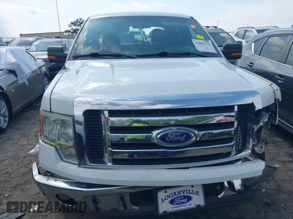 2010 Ford F-150 XL with VIN 1FTEW1C80AKE13666, listed as a IAAI auction lot 42002179 with 121,288 mi miles. Bid and sale history available at carsss.com. Image 6.