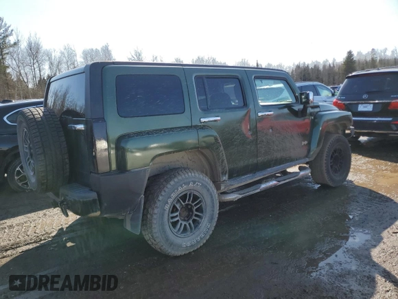 2007 Hummer H3 SUV z VIN 5GTDN13E778161689, wystawiony jako Copart lot #48561455 z przebiegiem 308 875 mil mil oraz Czysty tytuł • Clean title. Historia ofert i sprzedaży dostępna na DreamBid. Obrazek 3.