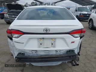 2022 Toyota Corolla SE with VIN JTDS4MCE4N3502754, listed as a IAAI auction lot 41879980 with 23,722 mi miles. Bid and sale history available at carsss.com. Image 16.