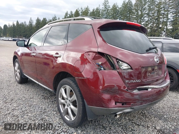 2012 Nissan Murano SV with VIN JN8AZ1MW9CW233153, listed as a IAAI auction lot 41974294 with 91,157 mi miles and . Bid and sale history available at carsss.com. Image 3.