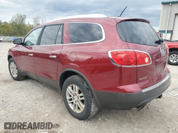 2009 Buick Enclave CX with VIN 5GAER13D89J175928, listed as a Copart auction lot 73417714 with 190,399 mi miles and Salvage Title. Bid and sale history available at DreamBid. Image 2.