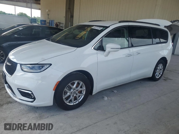 2021 Chrysler Pacifica Touring L z VIN 2C4RC1BG8MR597943, wystawiony jako Copart lot #56707255 z przebiegiem 141 938 mil mil oraz Nie do naprawy • Non repairable. Historia ofert i sprzedaży dostępna na DreamBid. Obrazek 1.