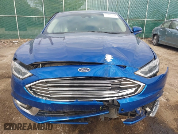 2017 Ford Fusion Titanium with VIN 3FA6P0SUXHR238980, listed as a IAAI auction lot 41890248 with 64,392 mi miles and . Bid and sale history available at DreamBid. Image 12.
