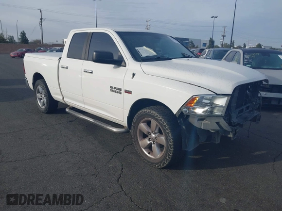 2015 Ram 1500 Big Horn with VIN 1C6RR6GT3FS577786, listed as a IAAI auction lot 41517086 with 122,924 mi miles. Bid and sale history available at carsss.com. Image 1.