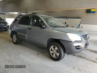 2010 Kia Sportage LX with VIN KNDKG3A44A7723298, listed as a Copart auction lot 51113215 with Not Provided miles and Salvage Title. Bid and sale history available at carsss.com. Image 4.