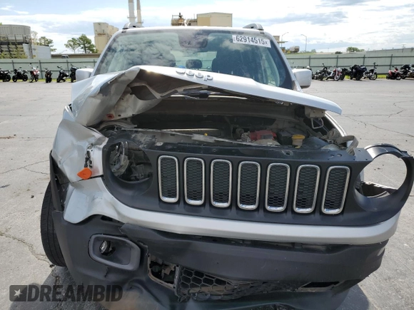 2018 Jeep Renegade Latitude z VIN ZACCJABB8JPH00892, wystawiony jako Copart lot #62914515 z przebiegiem 143 517 mil mil oraz Szkoda całkowita • Salvage title. Historia ofert i sprzedaży dostępna na DreamBid. Obrazek 5.