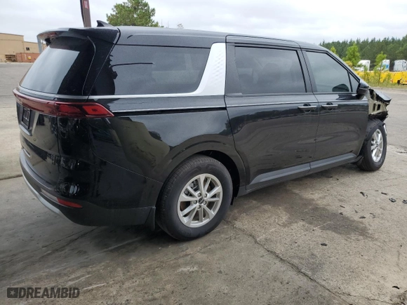 2024 Kia Carnival LX with VIN KNDNB4H35R6399035, listed as a Copart auction lot 71536114 with 3,022 mi miles and Salvage Title. Bid and sale history available at carsss.com. Image 3.