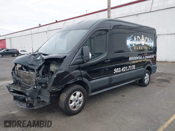 2017 Ford Transit z VIN 1FTYR2CM1HKB48712, wystawiony jako IAAI lot #39946351 z przebiegiem 82 749 mil mil oraz . Historia ofert i sprzedaży dostępna na DreamBid. Obrazek 2.