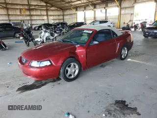 2003 Ford Mustang Deluxe z VIN 1FAFP44493F407753, wystawiony jako Copart lot #59378035 z przebiegiem 131 050 mil mil oraz Szkoda całkowita • Salvage title. Historia ofert i sprzedaży dostępna na DreamBid. Obrazek 1.