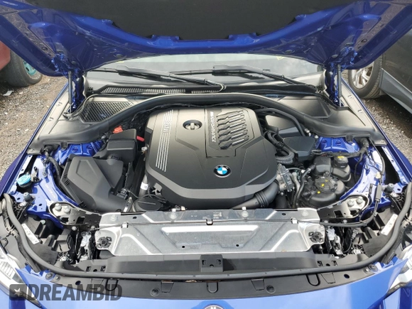 2022 BMW 2 Series M240i xDrive with VIN 3MW53CM09N8C50310, listed as a Copart auction lot 49436413 with 18,687 mi miles. Bid and sale history available at carsss.com. Image 11.