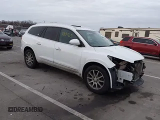 2016 Buick Enclave Leather with VIN 5GAKVBKD3GJ165553, listed as a IAAI auction lot 41077634 with 148,847 mi miles. Bid and sale history available at carsss.com. Image 1.