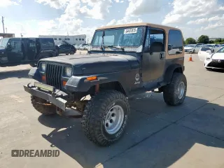 1994 Jeep Wrangler S with VIN 1J4FY19P9RP416233, listed as a Copart auction lot 64437615 with 100,300 mi miles and Clean title. Bid and sale history available at DreamBid. Image 1.