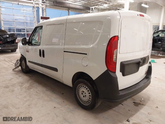 2019 Ram ProMaster City Cargo Van Tradesman with VIN ZFBHRFAB6K6N87710, listed as a IAAI auction lot 41124995 with 201,012 mi miles. Bid and sale history available at carsss.com. Image 3.