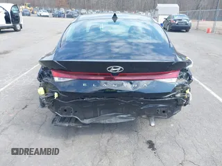 2023 Hyundai Elantra SEL with VIN KMHLM4AG8PU442866, listed as a IAAI auction lot 41790018 with 14,454 mi miles and . Bid and sale history available at DreamBid. Image 6.