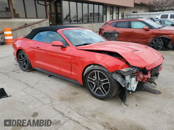 2019 Ford Mustang EcoBoost with VIN 1FATP8UHXK5171101, listed as a Copart auction lot 48926235 with 38,080 mi miles and Salvage Title. Bid and sale history available at carsss.com. Image 4.