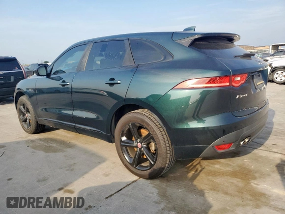2017 Jaguar F-Pace 20d R-Sport with VIN SADCL2BN4HA085511, listed as a Copart auction lot 57266195 with 138,877 mi miles and Clean Title. Bid and sale history available at DreamBid. Image 2.