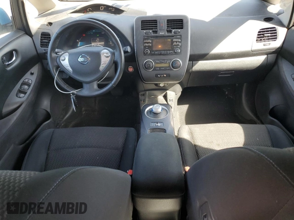 2015 Nissan LEAF S with VIN 1N4AZ0CP4FC315769, listed as a Copart auction lot 53134425 with 80,719 mi miles and Salvage Title. Bid and sale history available at DreamBid. Image 8.