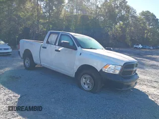 2021 Ram 1500 Tradesman with VIN 1C6RR6FT1MS563884, listed as a IAAI auction lot 40627614 with 64,269 mi miles and . Bid and sale history available at DreamBid. Image 1.