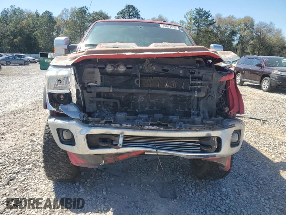 2012 Ford F-250 XL with VIN 1FT7W2BT4CEB55898, listed as a Copart auction lot 49077695 with 230,601 mi miles and Salvage title. Bid and sale history available at DreamBid. Image 5.