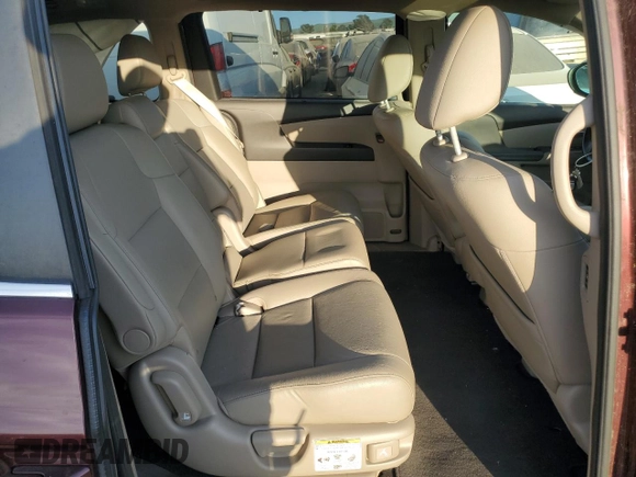 2015 Honda Odyssey EX-L with VIN 5FNRL5H6XFB065761, listed as a Copart auction lot 47125025 with 97,263 mi miles and Salvage Title. Bid and sale history available at DreamBid. Image 11.