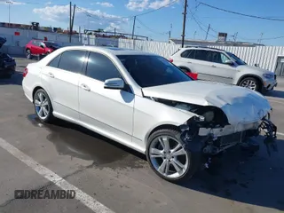 2013 Mercedes-Benz E 350 Luxury with VIN WDDHF5KB2DA721777, listed as a IAAI auction lot 41756226 with 128,954 mi miles and . Bid and sale history available at DreamBid. Image 1.