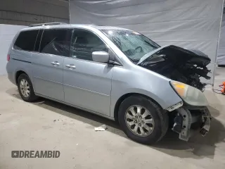 2008 Honda Odyssey EX-L with VIN 5FNRL38748B053878, listed as a Copart auction lot 49357005 with 222,876 mi miles and Salvage Title. Bid and sale history available at DreamBid. Image 4.