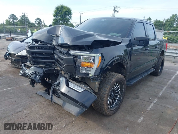 2023 Ford F-150 XL with VIN 1FTFW1E5XPFA81258, listed as a IAAI auction lot 42480441 with 34,950 mi miles and . Bid and sale history available at DreamBid. Image 20.
