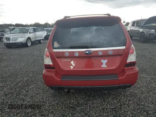 2007 Subaru Forester X w/Premium Pkg with VIN JF1SG65677H720109, listed as a Copart auction lot 74007894 with 0 mi miles and Salvage Title. Bid and sale history available at carsss.com. Image 6.