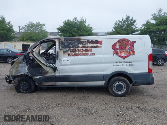 2017 Ford Transit z VIN 1FTYE1ZM2HKA20301, wystawiony jako IAAI lot #42323437 z przebiegiem Nie podano mil oraz . Historia ofert i sprzedaży dostępna na DreamBid. Obrazek 14.