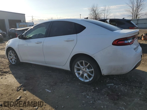 2013 Dodge Dart SXT z VIN 1C3CDFBA6DD149428, wystawiony jako Copart lot #48241585 z przebiegiem 219 128 mil mil oraz Nie do naprawy • Non repairable. Historia ofert i sprzedaży dostępna na DreamBid. Obrazek 2.