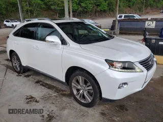 2015 Lexus RX 350 with VIN 2T2ZK1BA9FC161275, listed as a Copart auction lot 54072215 with 109,314 mi miles and Salvage Title. Bid and sale history available at carsss.com. Image 4.