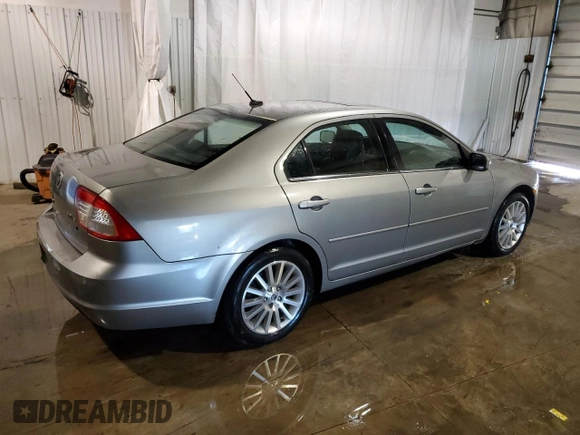 2009 Mercury Milan Premier with VIN 3MEHM02159R619380, listed as a Copart auction lot 70838384 with 172,203 mi miles and Salvage title. Bid and sale history available at DreamBid. Image 3.