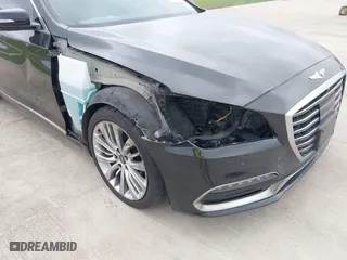2019 Hyundai Genesis 5.0L with VIN KMHGN4JF4KU291345, listed as a IAAI auction lot 41973574 with 68,924 mi miles. Bid and sale history available at carsss.com. Image 6.