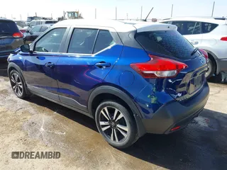 2019 Nissan Kicks S with VIN 3N1CP5CU9KL507167, listed as a IAAI auction lot 41411942 with 59,476 mi miles and . Bid and sale history available at DreamBid. Image 3.