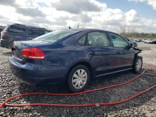 2012 Volkswagen Passat S w/Appearance with VIN 1VWAH7A36CC022681, listed as a Copart auction lot 49218175 with 202,902 mi miles and Salvage Title. Bid and sale history available at carsss.com. Image 3.
