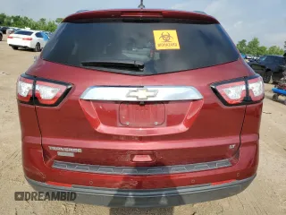 2017 Chevrolet Traverse LT with VIN 1GNKRHKD2HJ319829, listed as a Copart auction lot 53576295 with 114,428 mi miles and Salvage Title. Bid and sale history available at DreamBid. Image 6.